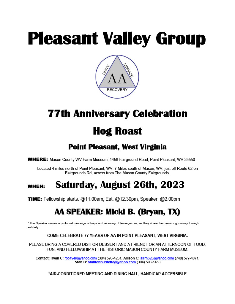 Pleasant Valley Group Hog Roast Flyer 20231024_1