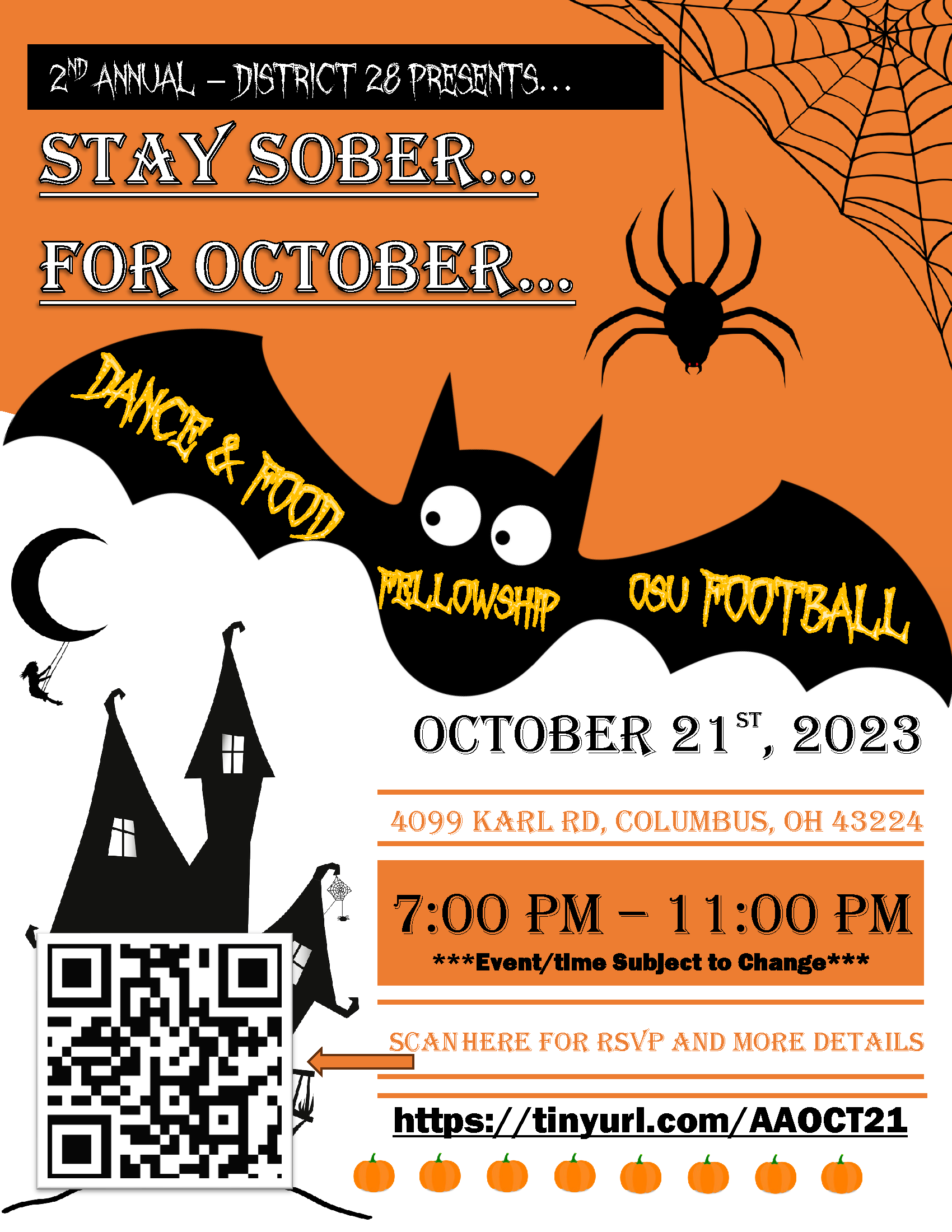 Stay Sober for October 21 2023