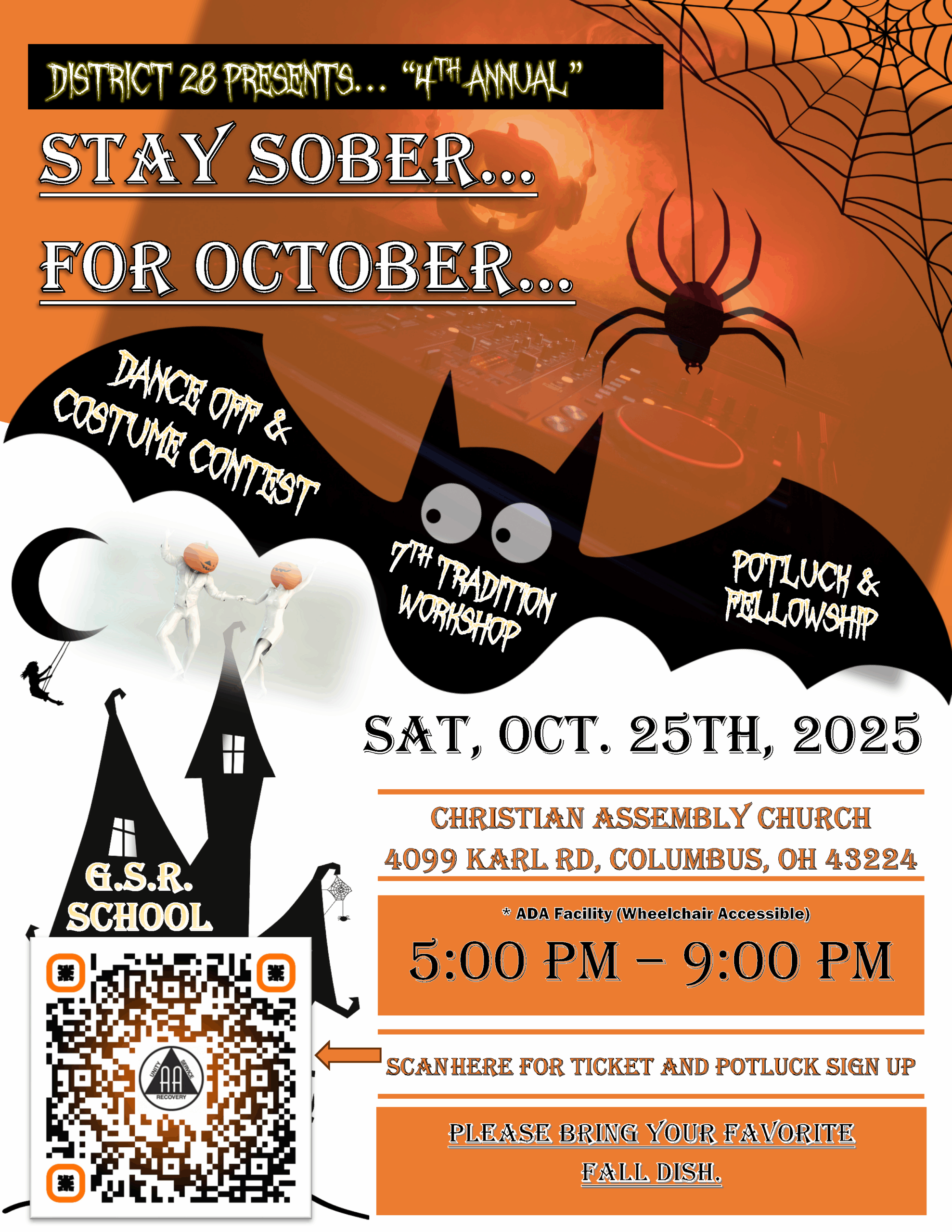 Stay Sober for October 25 2025